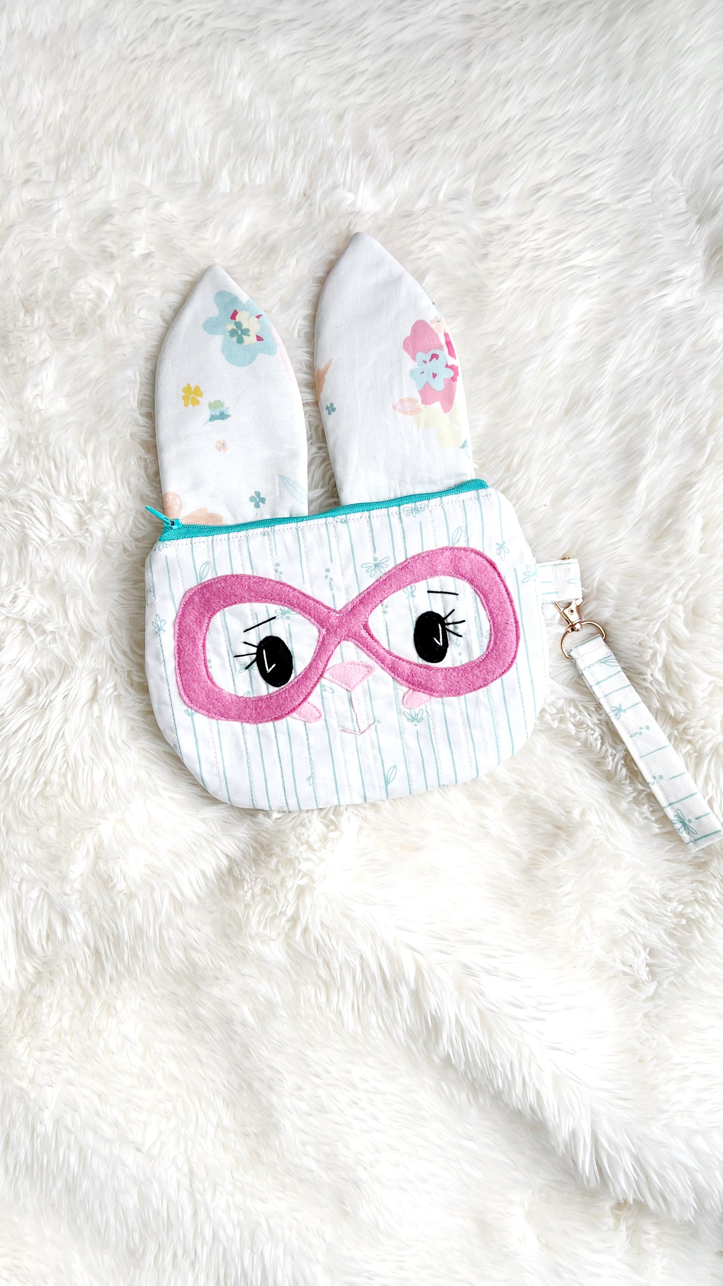 Bunny Pouch, Bunny Bag, Bunny Purse