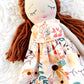 Heirloom Doll, Handmade Doll, Dress Up Doll, Yarn Haired Doll