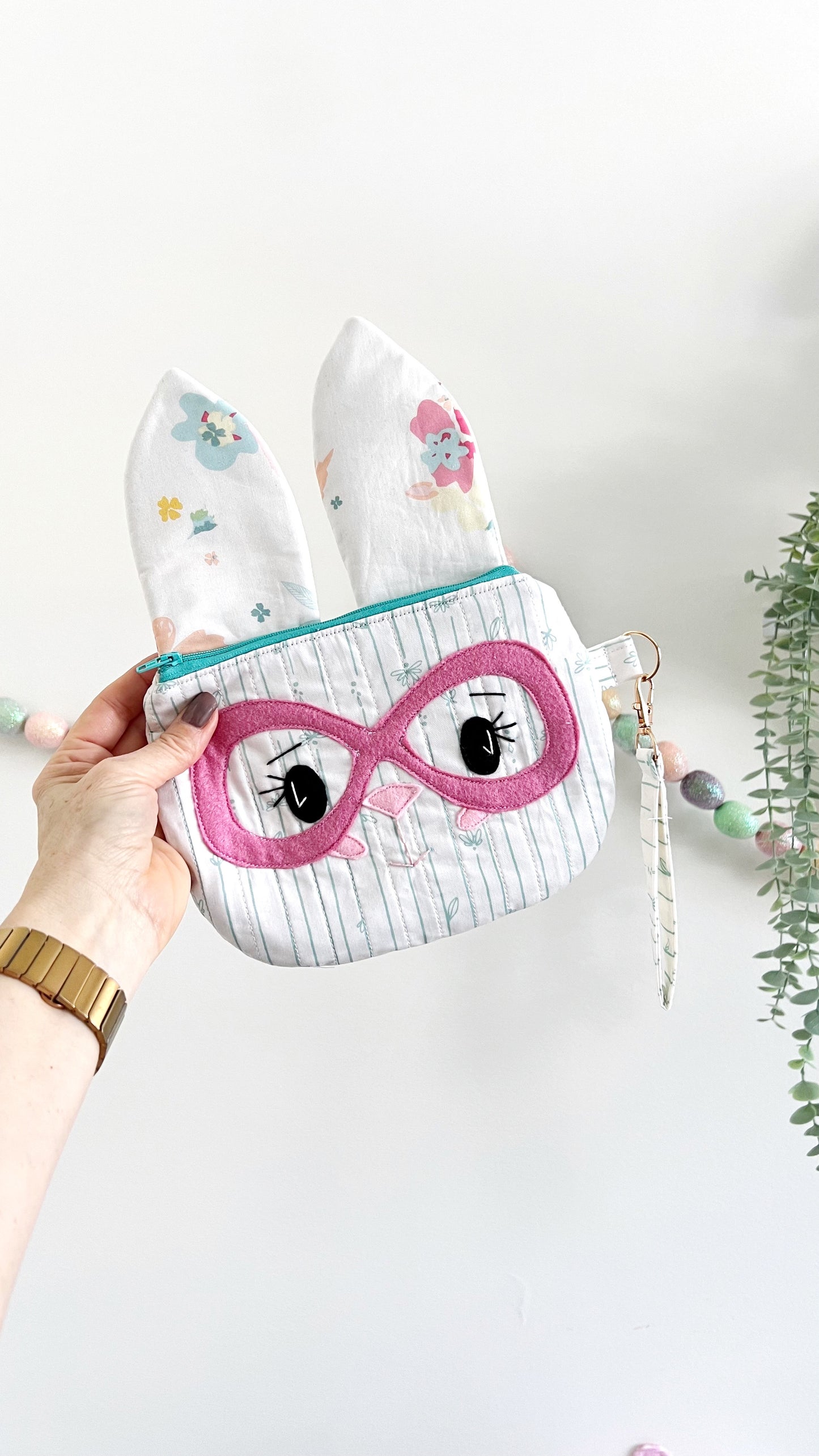 Bunny Pouch, Bunny Bag, Bunny Purse