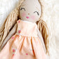 Heirloom Doll, Handmade Doll, Dress Up Doll, Yarn Haired Doll