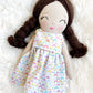 Heirloom Doll, Handmade Doll, Dress Up Doll, Yarn Haired Doll