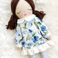 Heirloom Doll, Handmade Doll, Dress Up Doll, Yarn Haired Doll