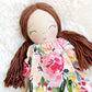 Heirloom Doll, Handmade Doll, Dress Up Doll, Yarn Haired Doll