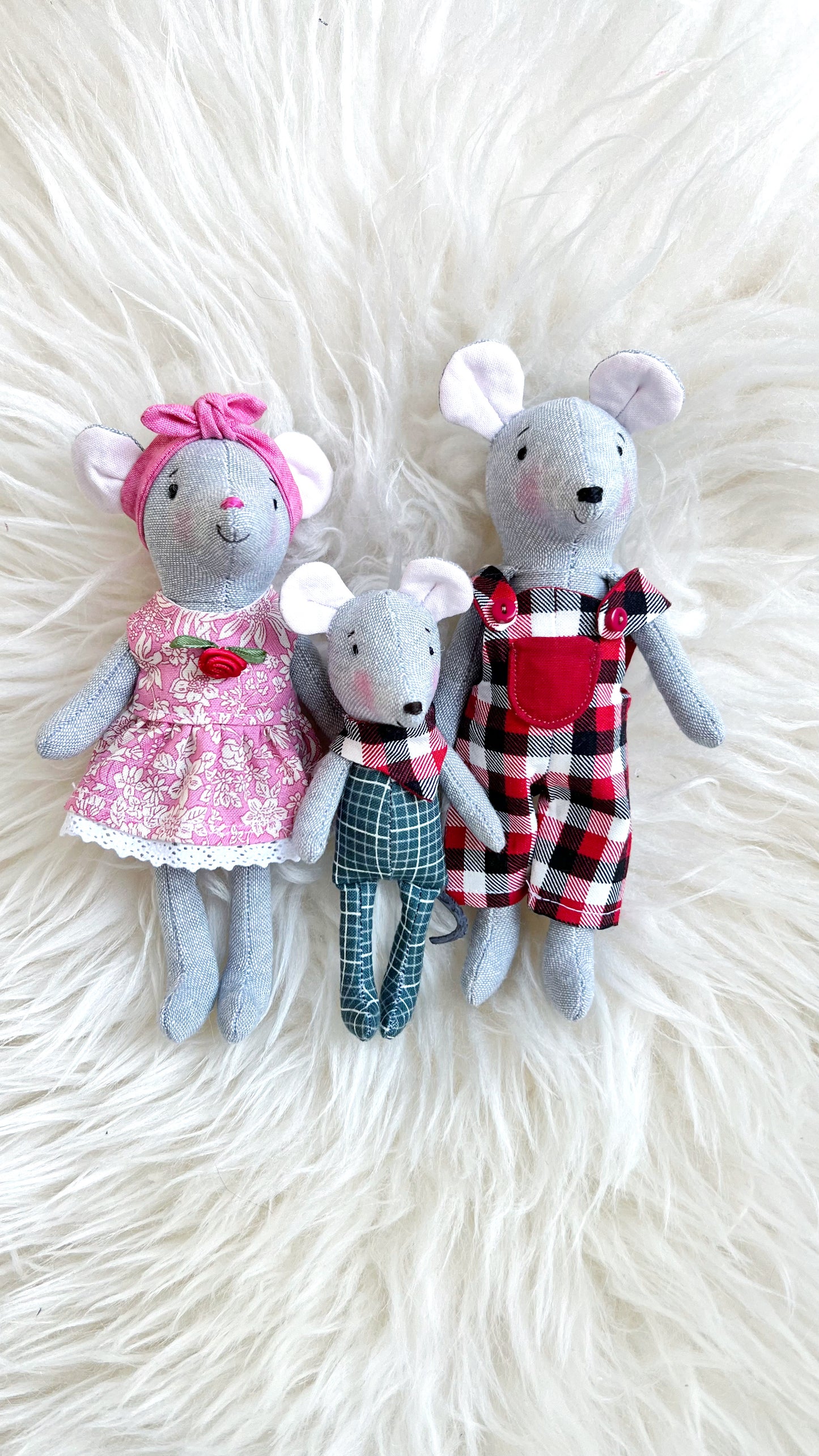 Mouse Family, Mice, Mouse, Mouse Doll