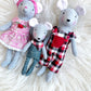 Mouse Family, Mice, Mouse, Mouse Doll